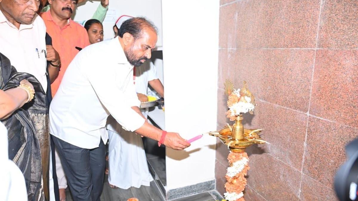 A.P. Health Minister opens new OP block in Dharmavaram Hospital