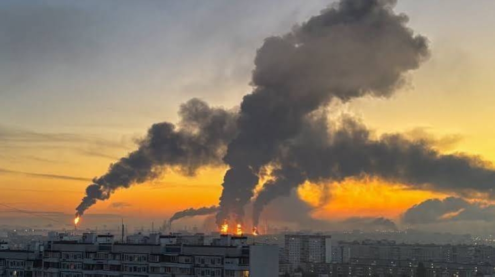 Russian election ends under shadow of massive Ukrainian drone attack