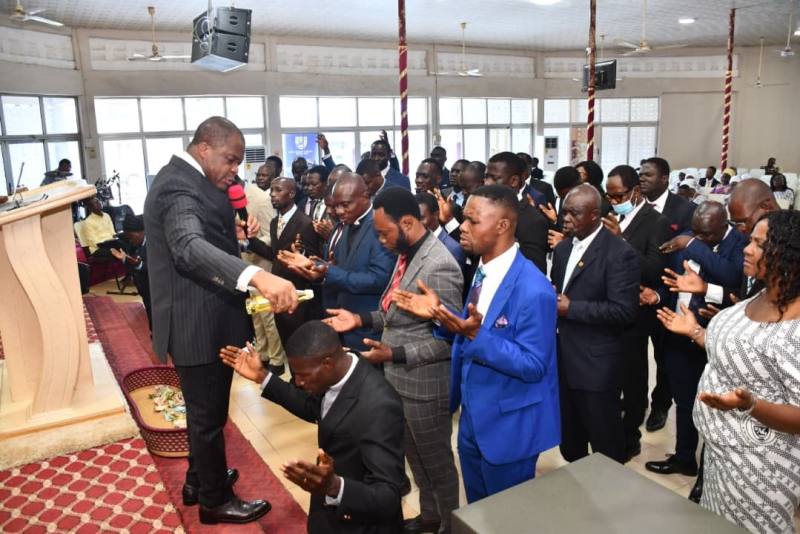 Rev. Wengam, wife inspire pastors and spouses during Apostolic Visit
