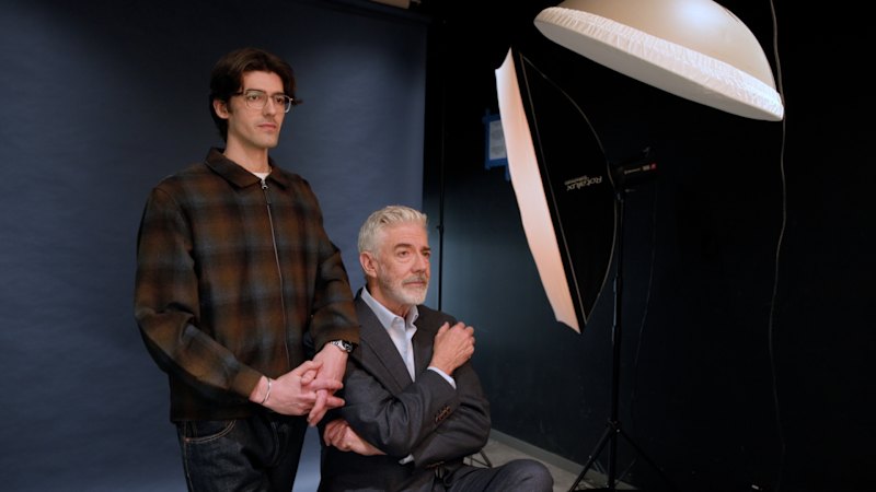 Shaun Micallef and son Gabe host new show together