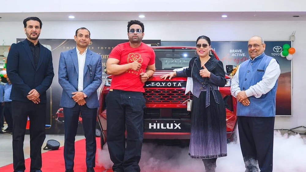 Six-Time World Champion M C Mary Kom Drives Home The All-New 9th Generation Toyota Hilux In India