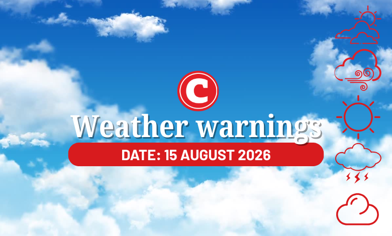 Weather alert: A fine and cool Saturday awaits