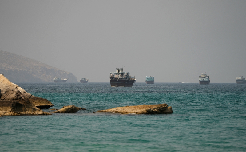 Vessels trickle through Strait of Hormuz as Middle East tension persists