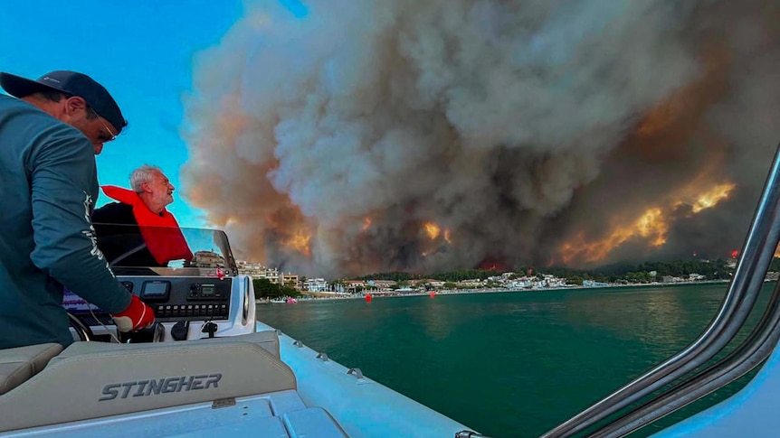 Tourists among those evacuated from Croatia as wildfires stretch across Europe