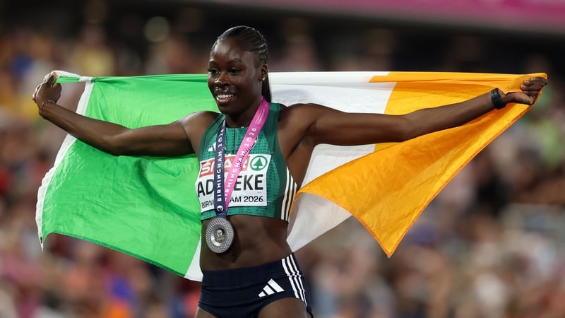 Tributes to 'amazing, fantastic' Adeleke after medal win
