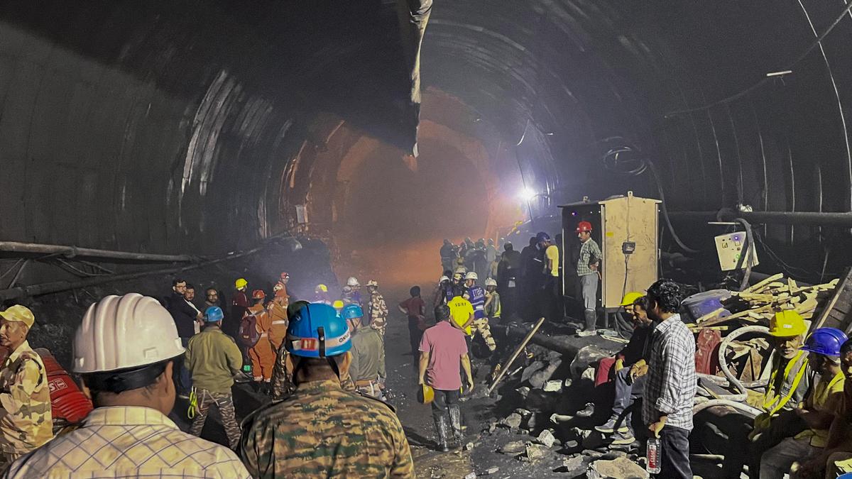 7 dead, 3 missing as surge of water, debris enters under-construction hydro tunnel in Uttarakhand