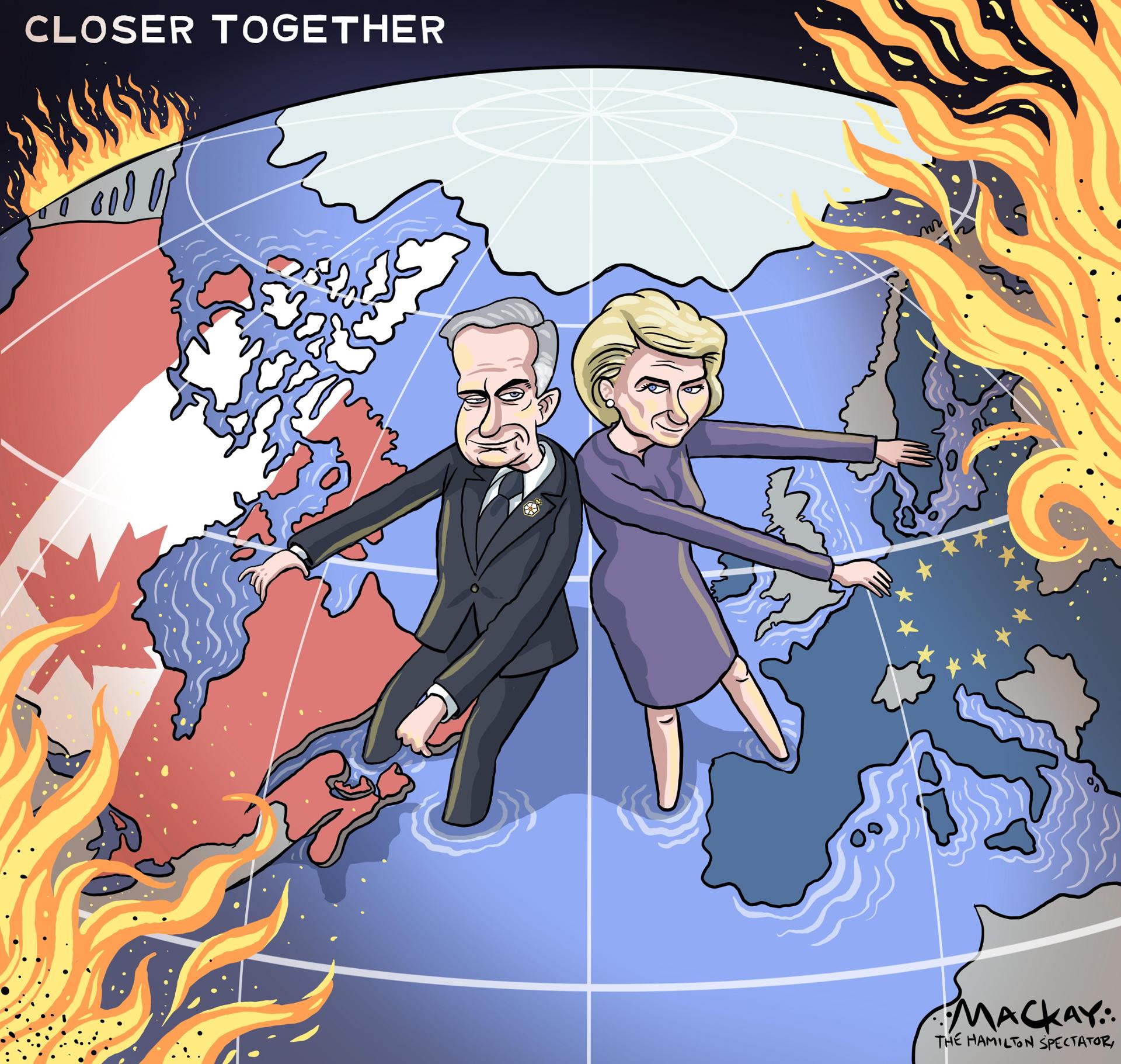 Canada and the EU draw closer together