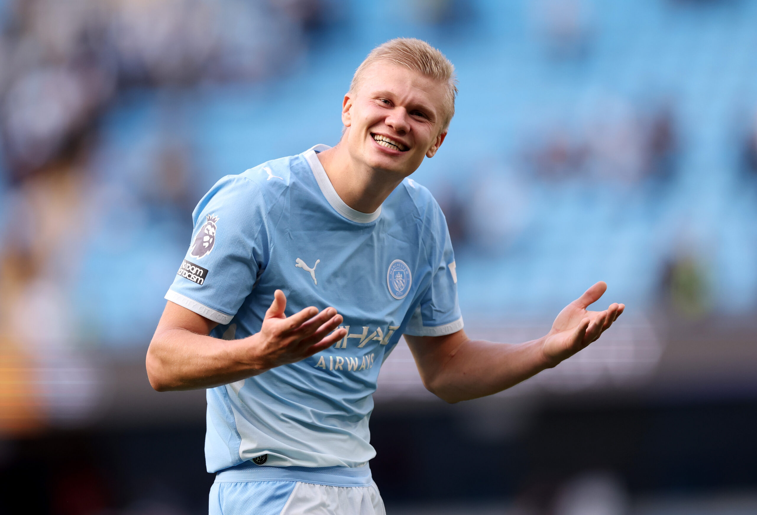 Haaland completes Premier League scoring set with Sunderland goal