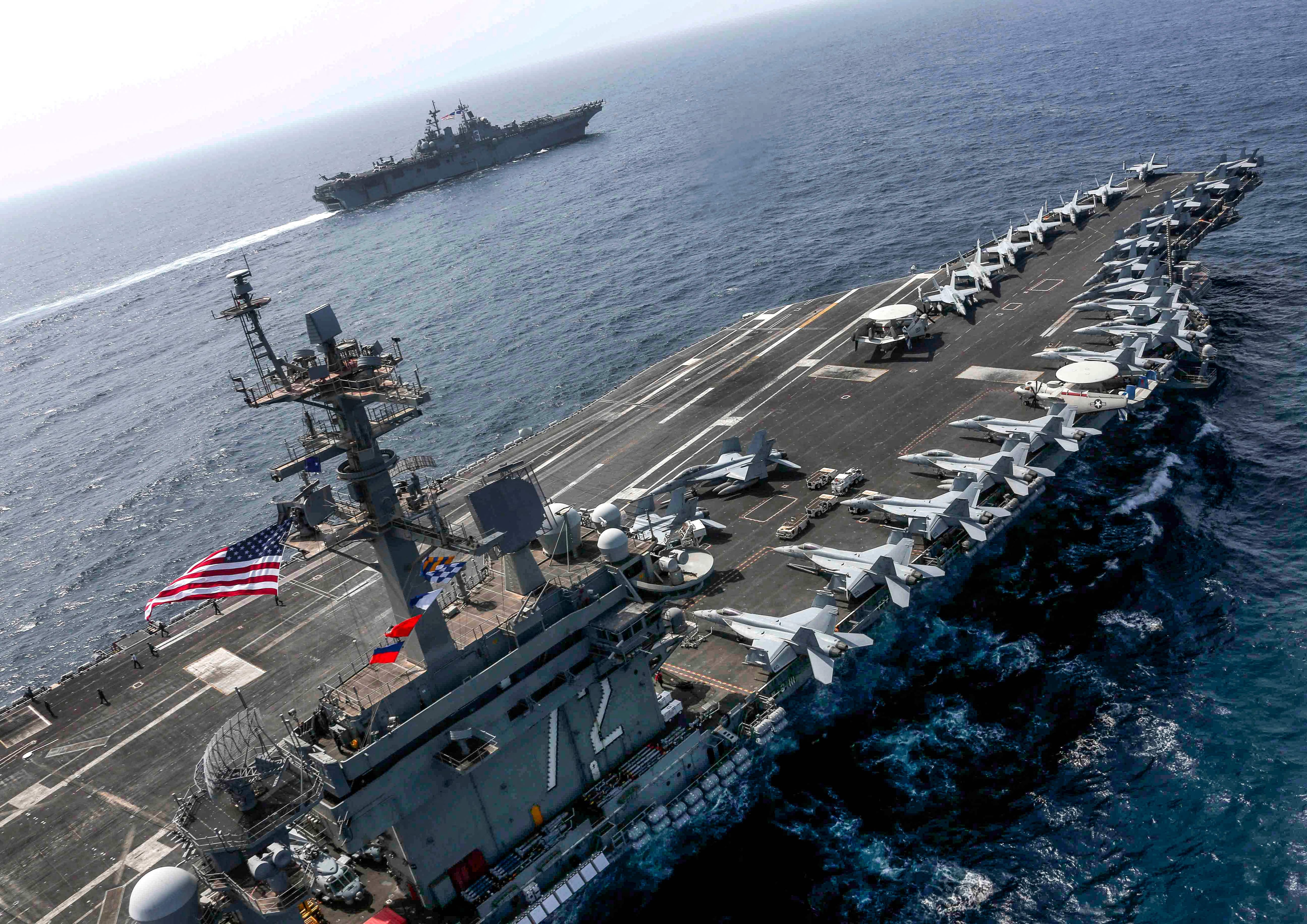Conditions on USS Lincoln raise questions as new aircraft carrier heads towards Middle East