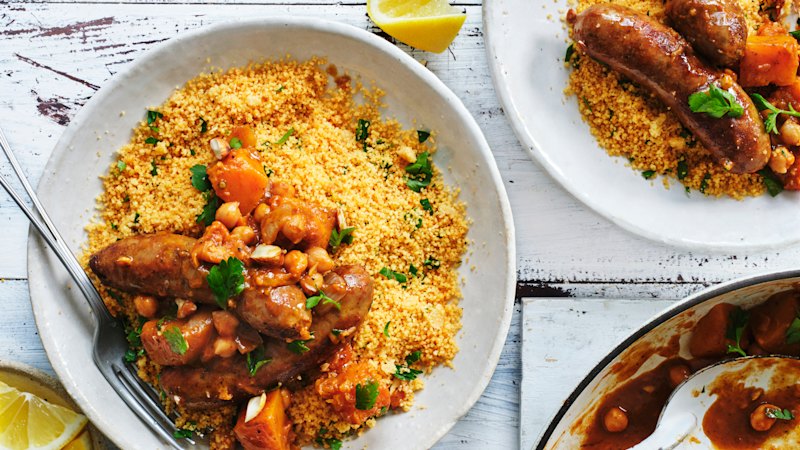 Adam Liaw’s harissa cous cous