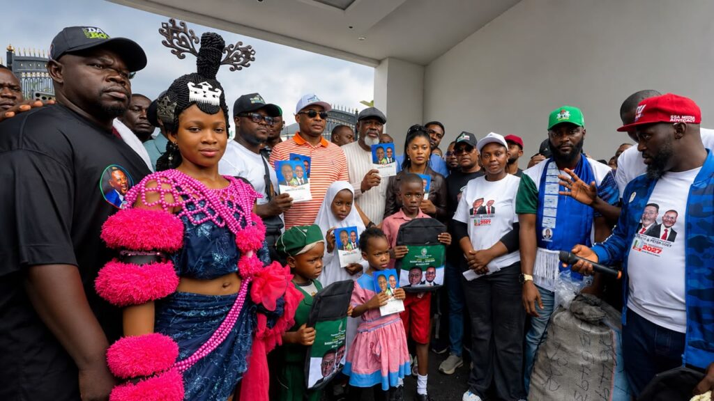 2027: BBNaija star, Phyna, bloggers stage one-million march for Otu/Odey