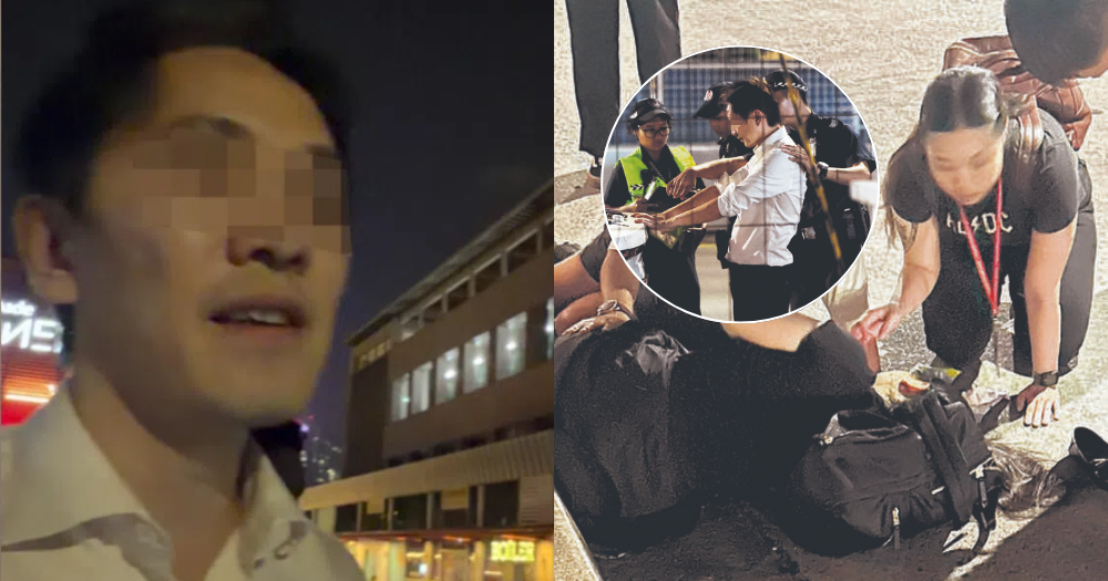 'I'm a passerby': Mercedes driver, 42, who was arrested for drink driving at Esplanade initially denied hitting woman