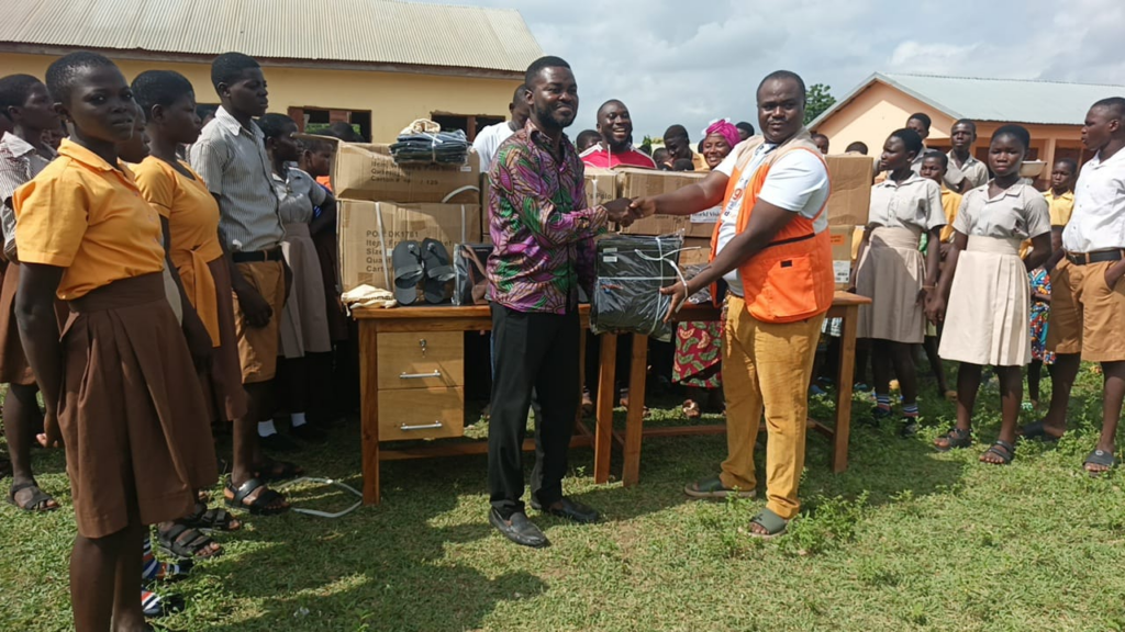 World Vision Ghana brings hope to Krachi West with 10,000 worth of clothing, sandals