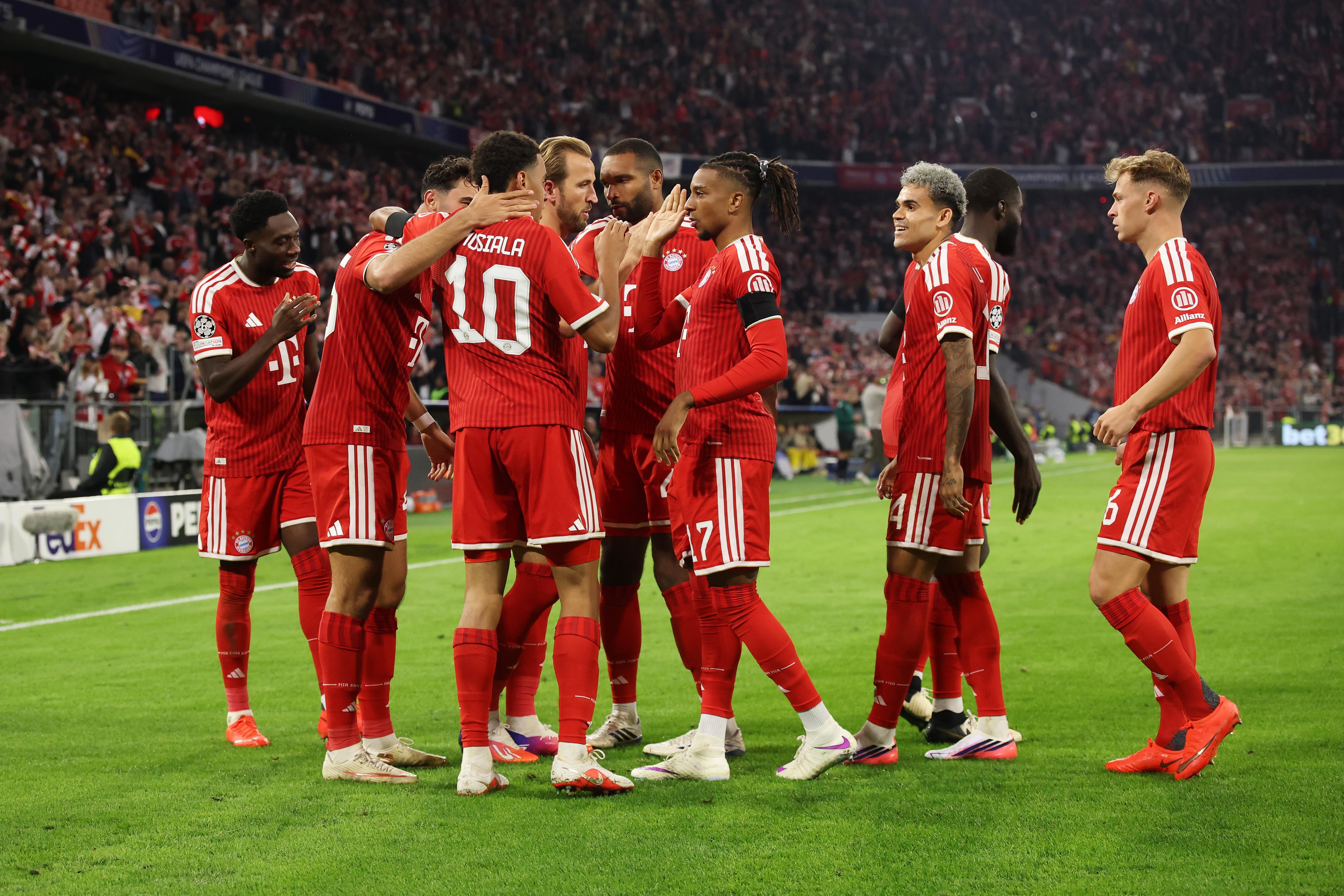 Bayern Munich is 1 of 5 teams who can win Champions League