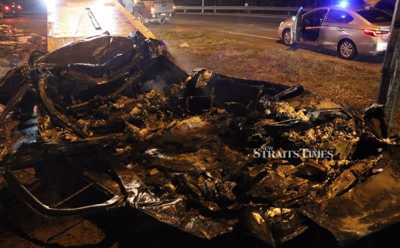 Mother, son killed after fuel tanker crashes onto car in Temerloh