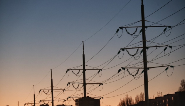 Ukrenergo forecasts no power outages on Saturday
