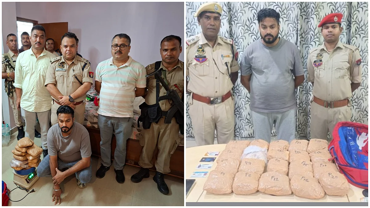 STF Seizes 10 Kg Heroin Worth ₹80 Crore In Guwahati, Punjab-Based Dealer Arrested