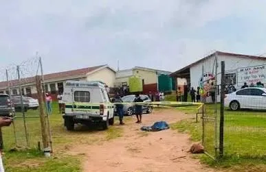 Police hunt suspect after pupil shot dead in front of classmates