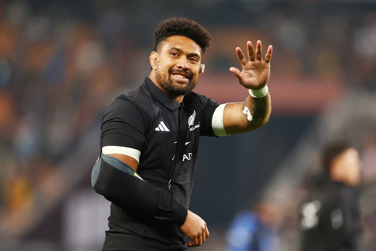 All Blacks captain Ardie Savea set to miss rest of year after shoulder surgery