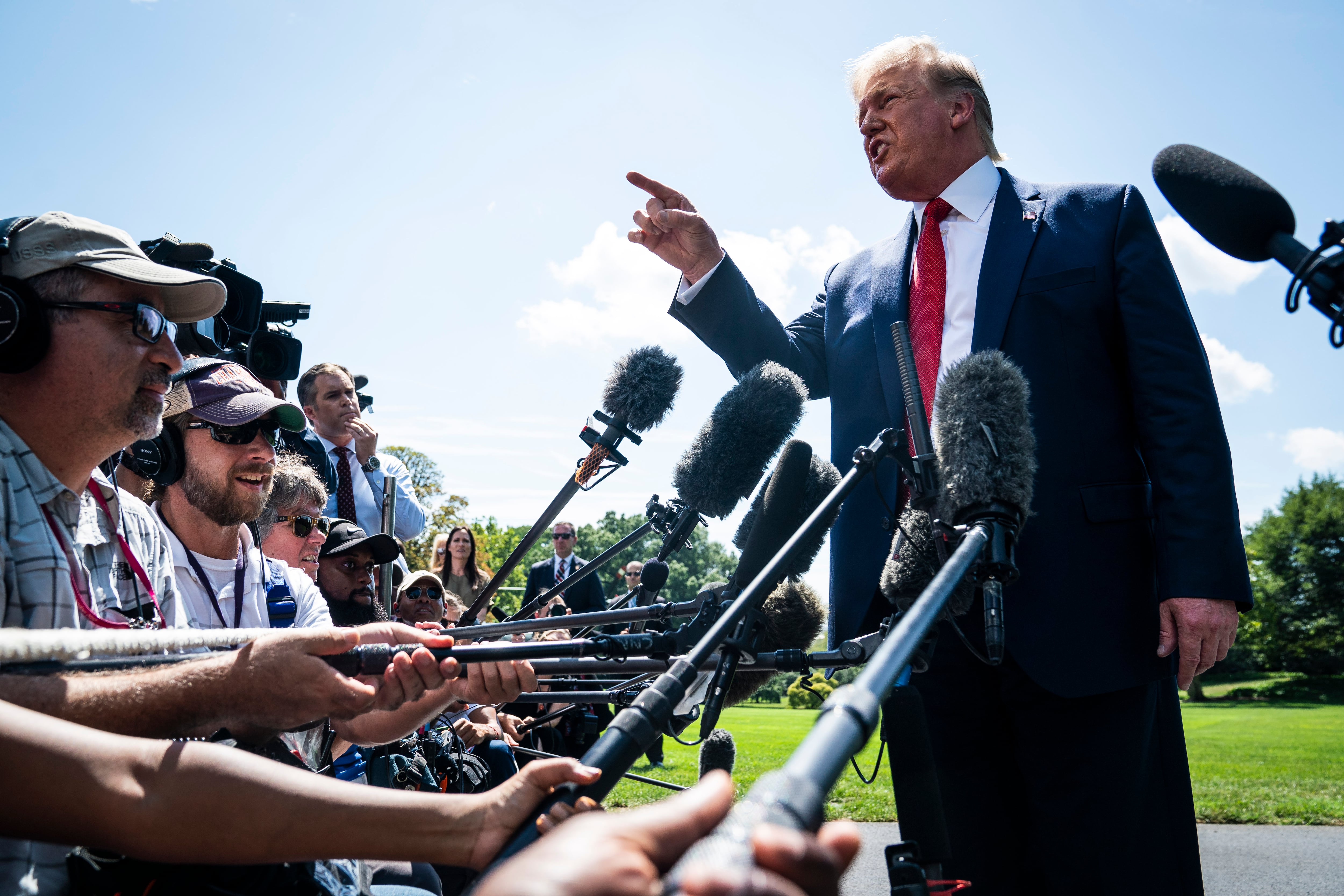 Trump’s blow to White House correspondents: ‘a ban on the free press’