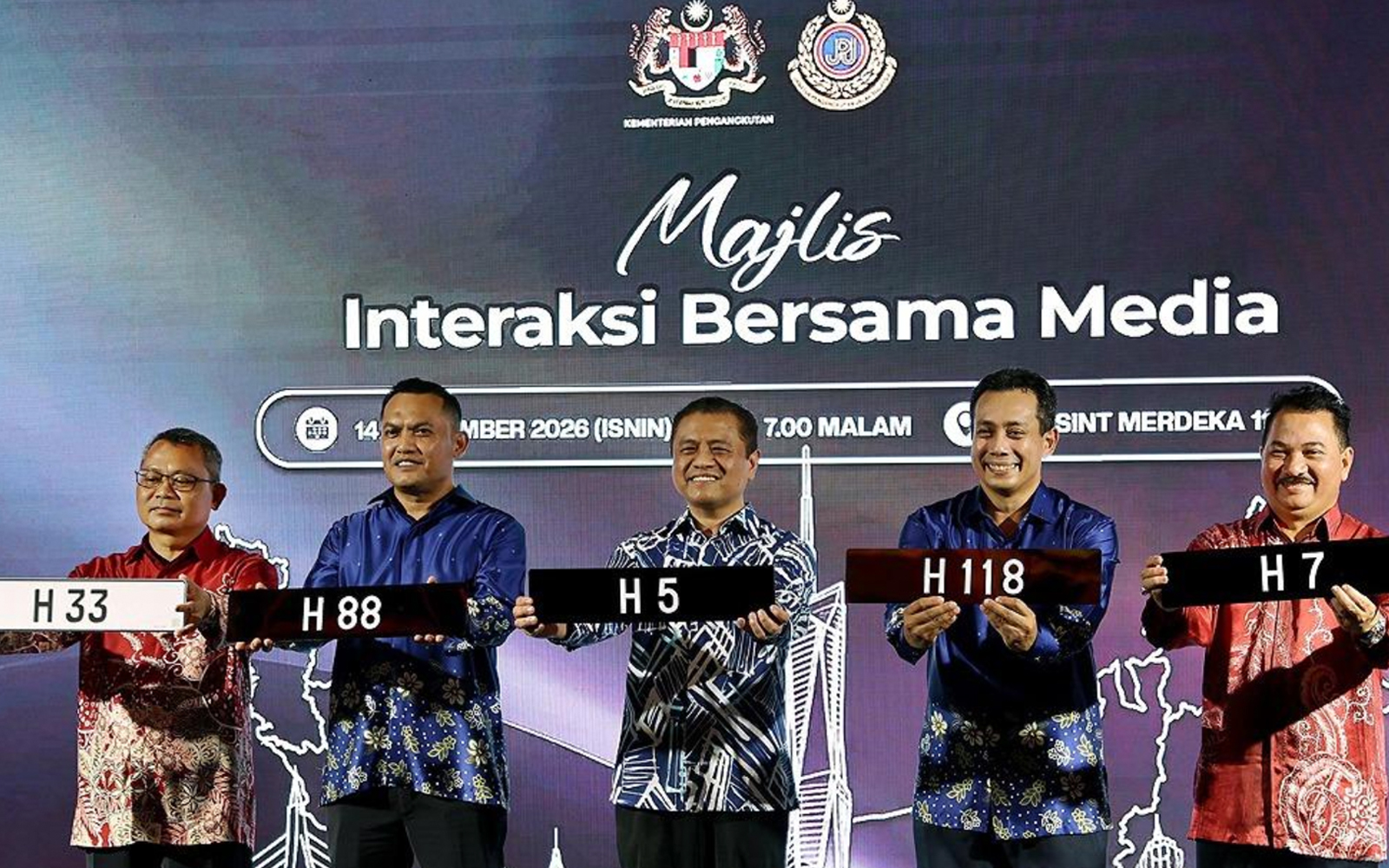 ‘H 1’ number plate fetches whopping RM10.77mil