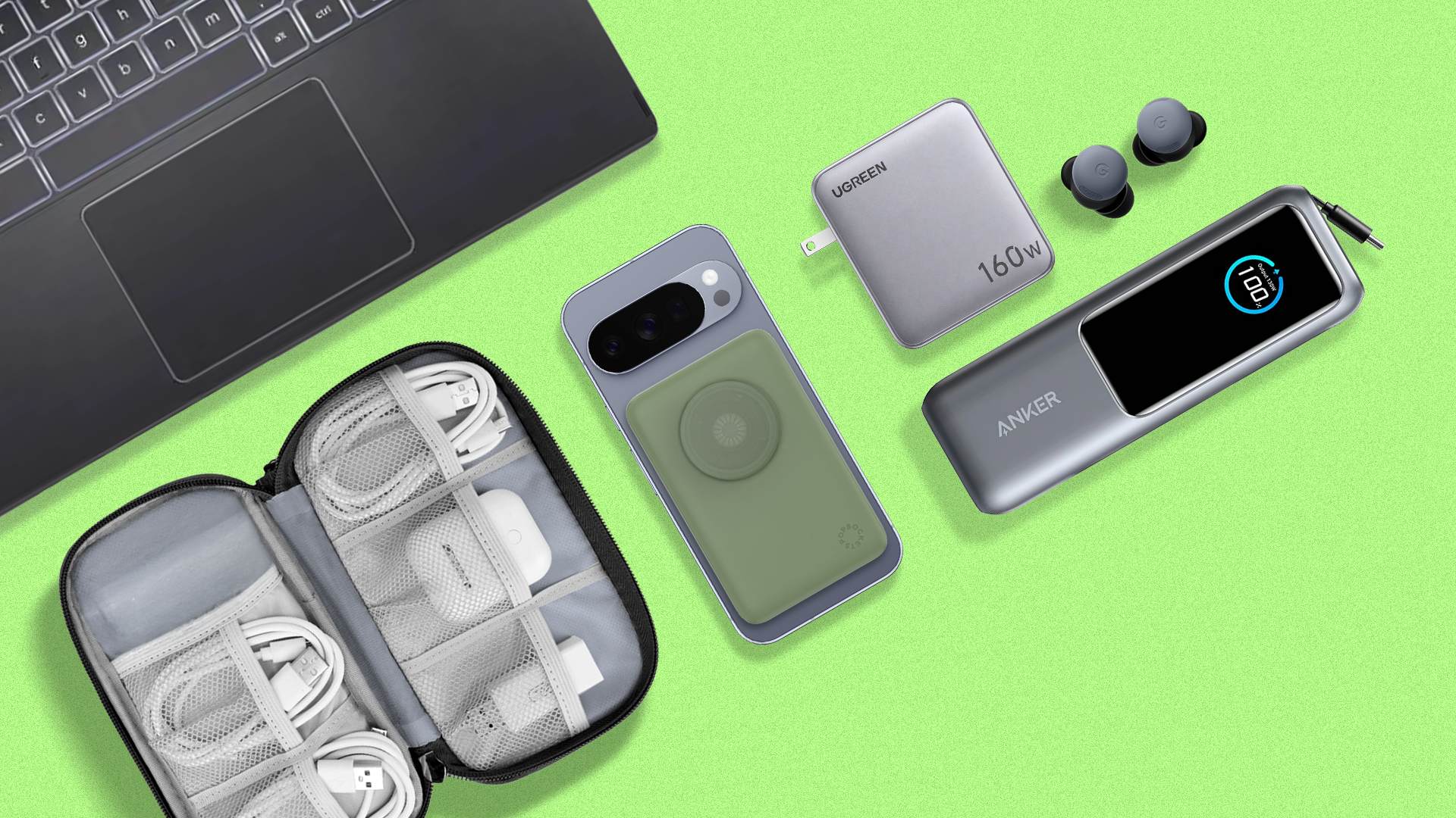 All-day campus power: High-speed chargers, Qi2 MagSafe accessories, and rugged tech organizers