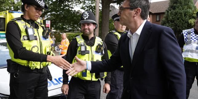 PM Burnham says 'tinderbox' Britain must 'face up to the changing climate'