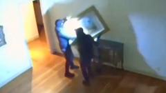 Watch: Moment €9m worth of art stolen from Italy museum