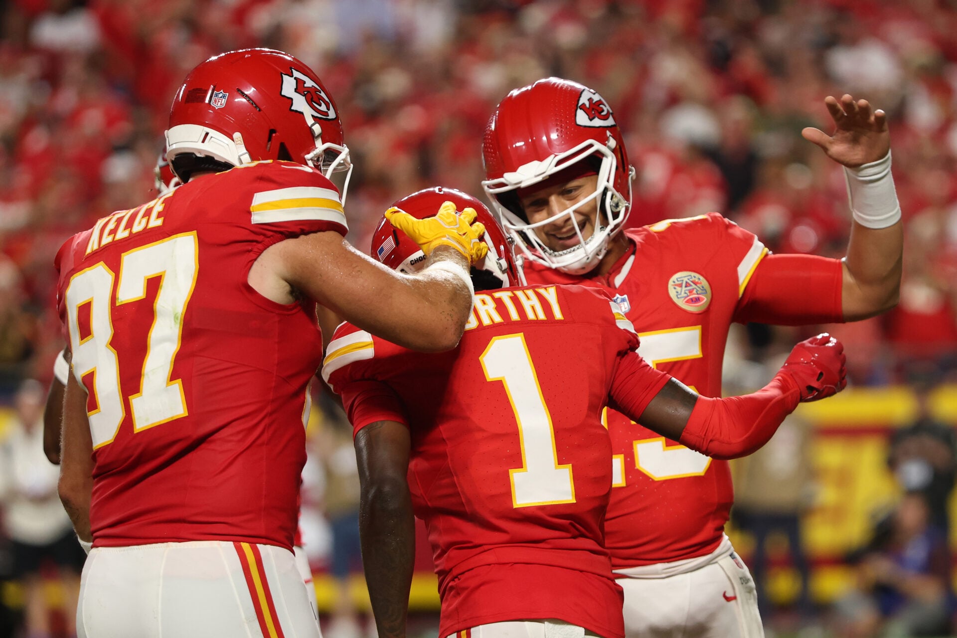 Chiefs duo Patrick Mahomes and Travis Kelce make NFL history in overtime win over the Colts