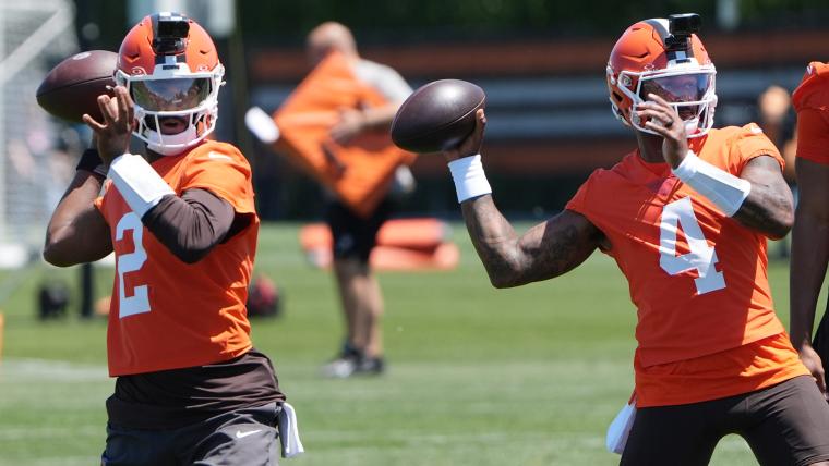 Browns get rude awakening with Shedeur Sanders, Deshaun Watson comments