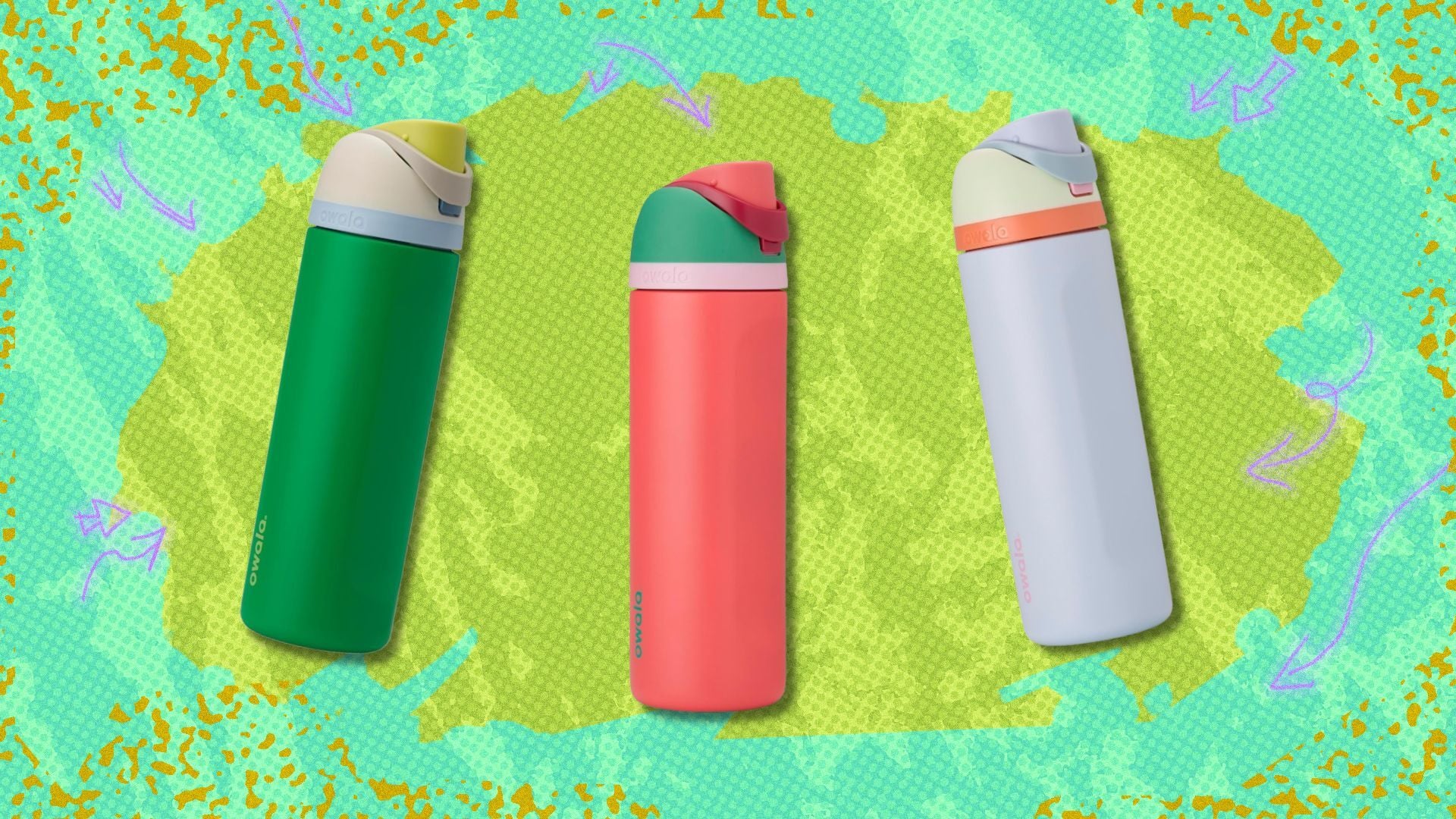 The Owala FreeSip water bottle is back down to the lowest price ever