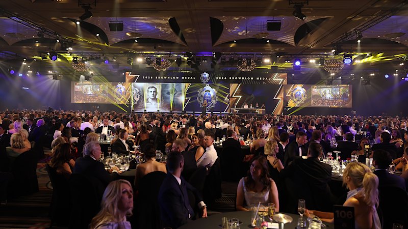 The elephant in the room: How Brownlow Medal night handled the suspended Swans