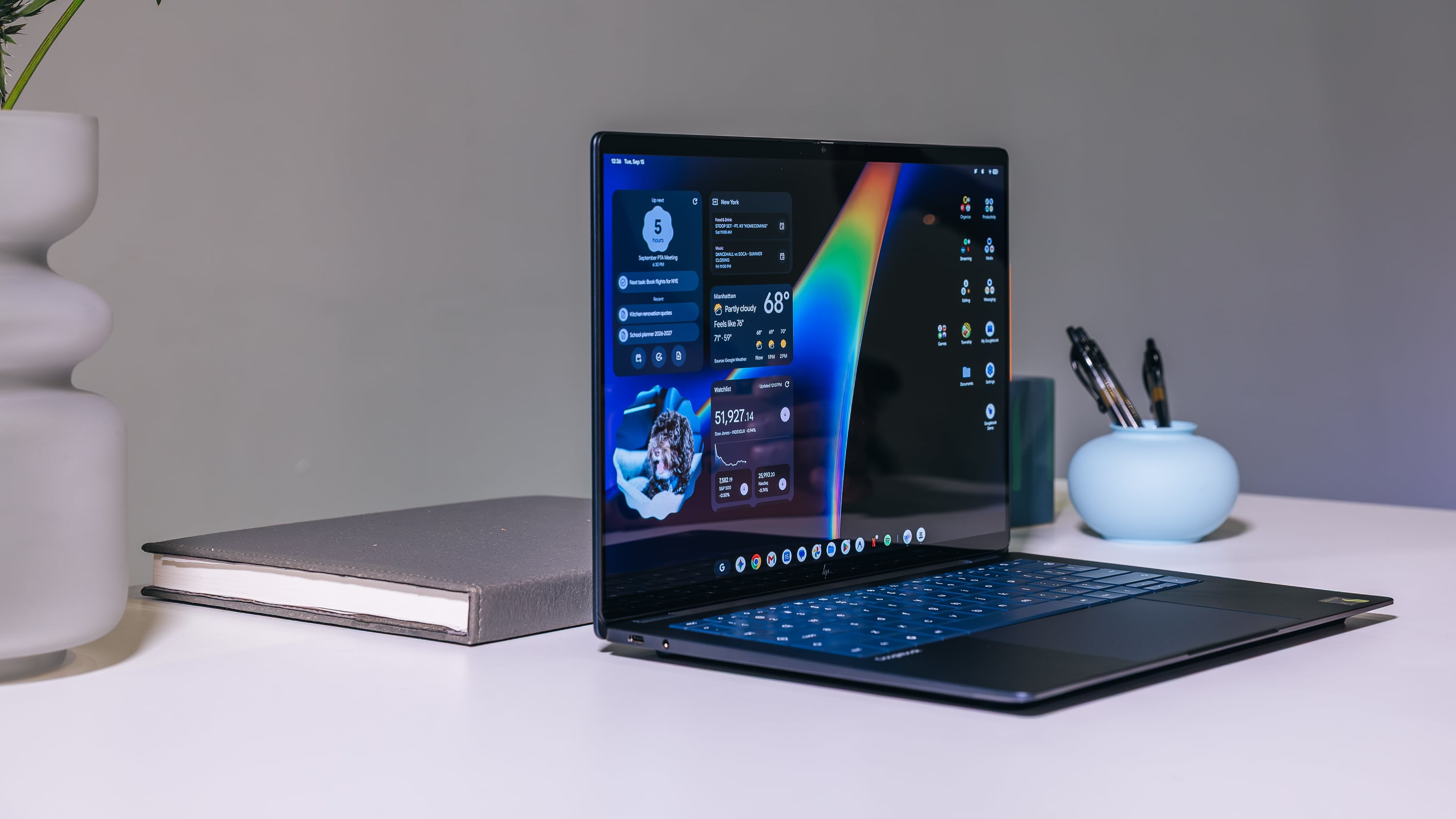 The first 5 Googlebook laptops are here, with an OS that blends Android and Gemini