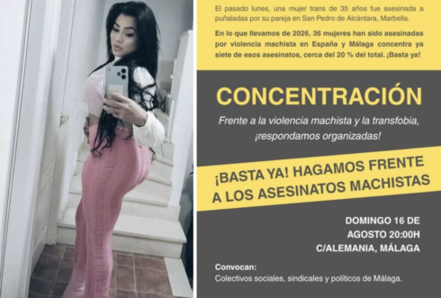 Marbella protest planned for Sunday after trans woman stabbed to death in San Pedro