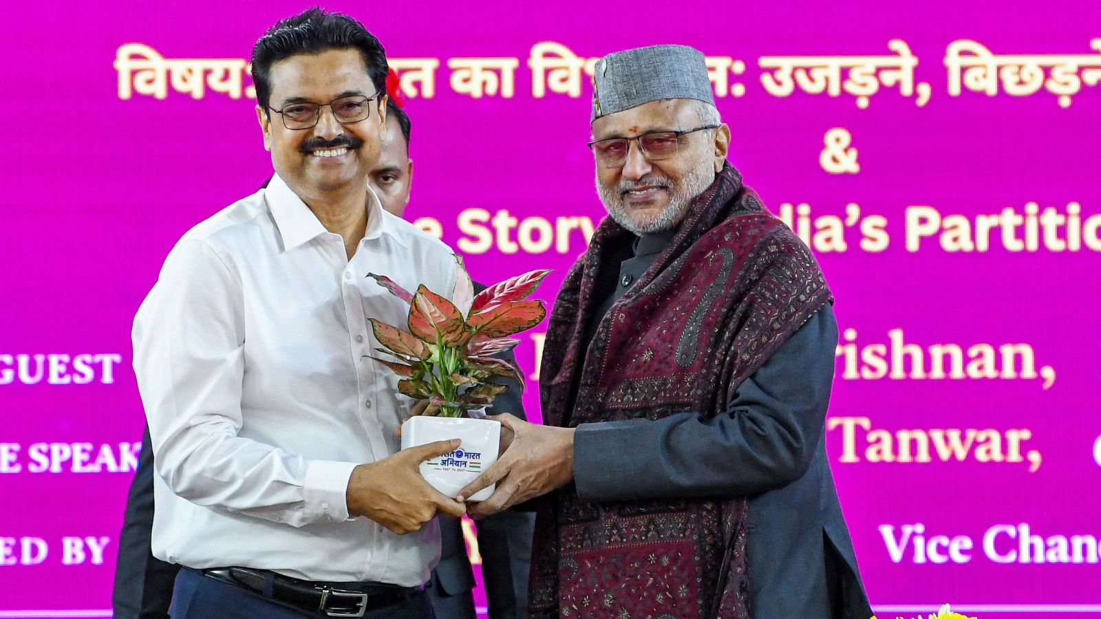 ‘Among most dehumanising chapters’: Vice-President on India-Pak partition at DU