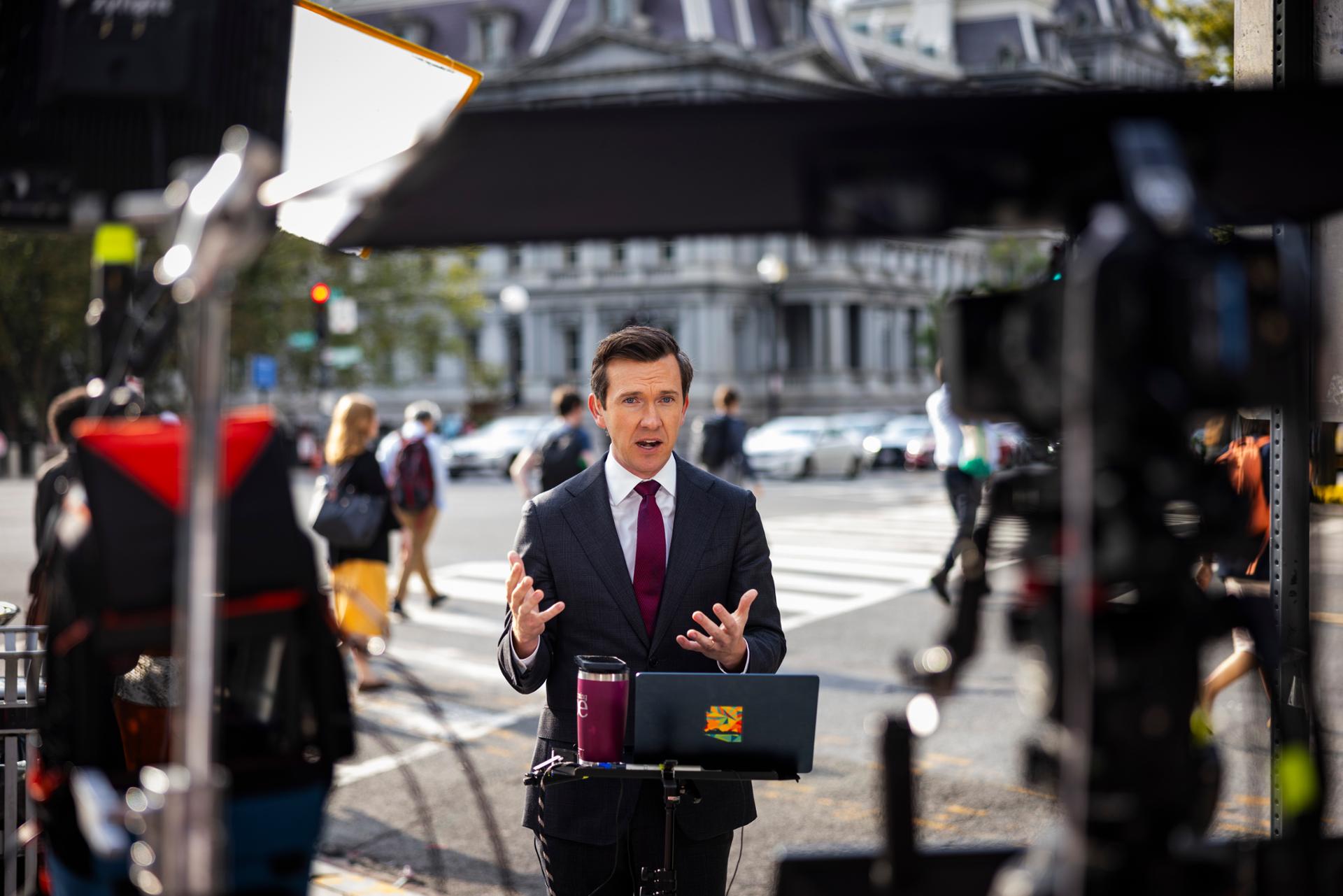 CNN, MS NOW, Politico sue over denied White House access, citing First Amendment