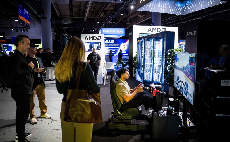 AMD latest chipmaker to reach US$1tril valuation on AI boom