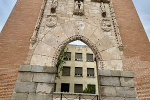 Puerta del Hospital de la Latina in Madrid, Spain