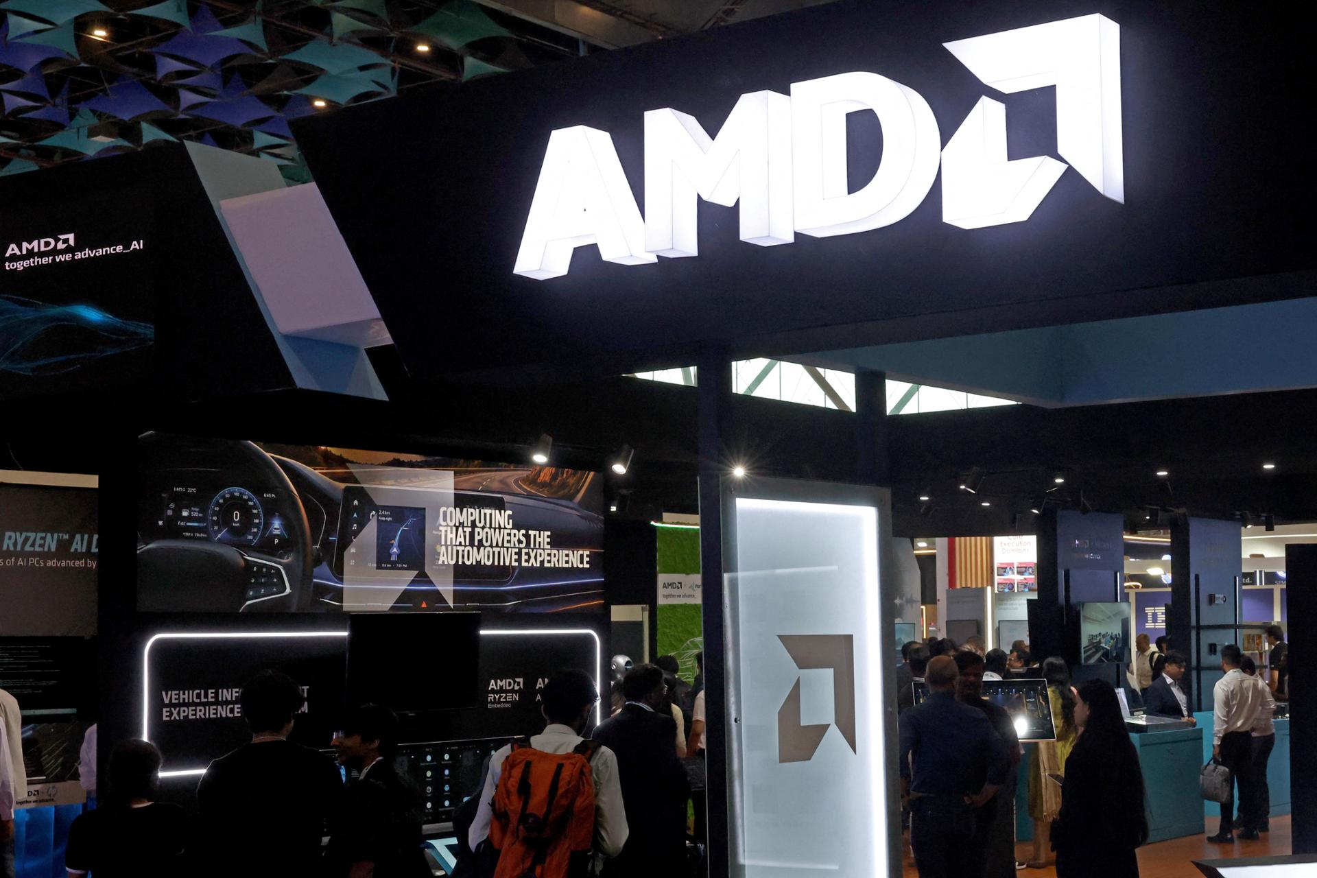 AMD joins $1 trillion club as chipmakers rally on AI-driven demand