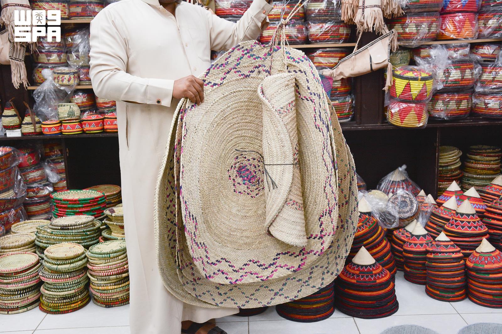 Traditional palm frond weaving thrives in Najran as a living heritage craft