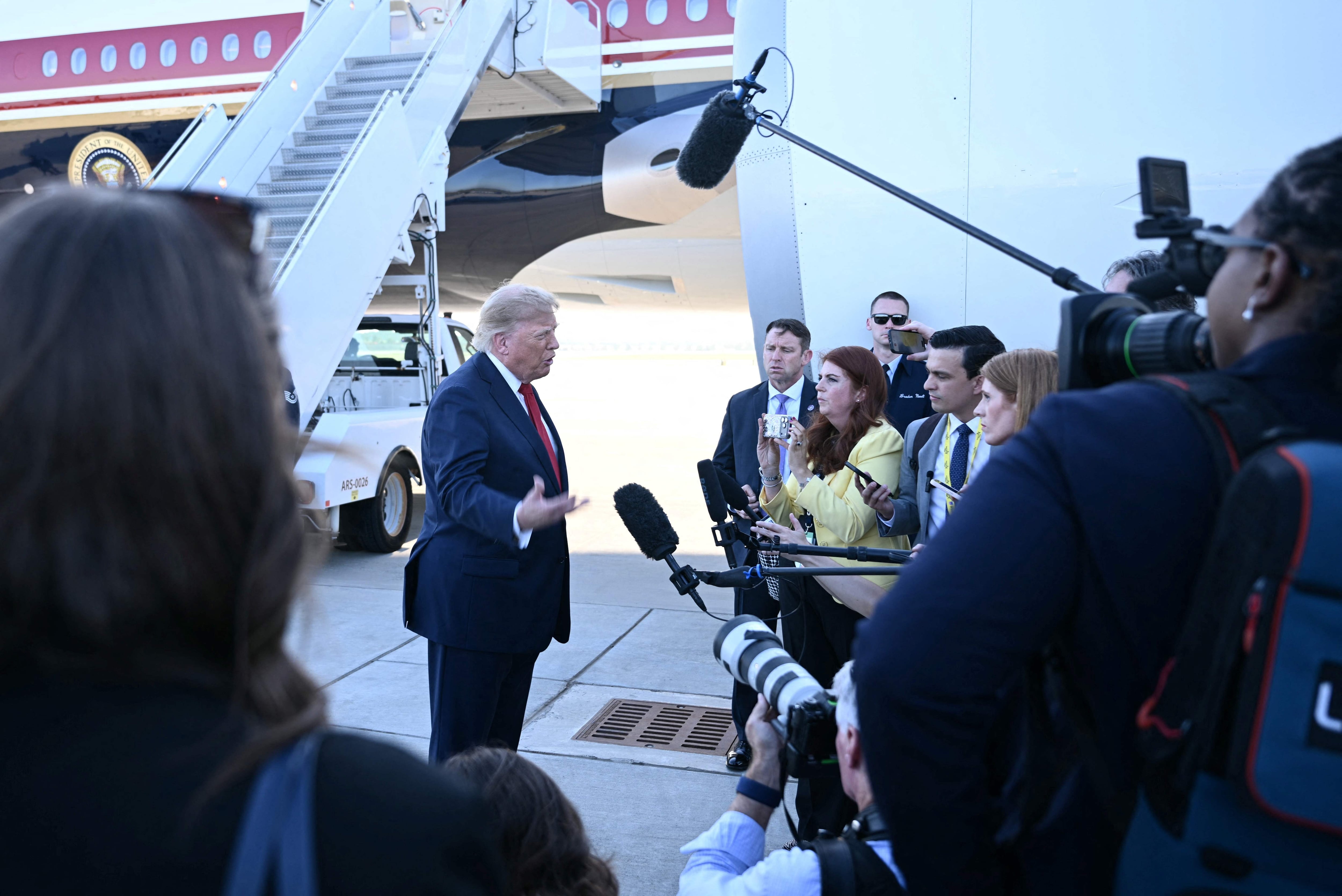 US TV networks halt White House pool coverage after Trump bans