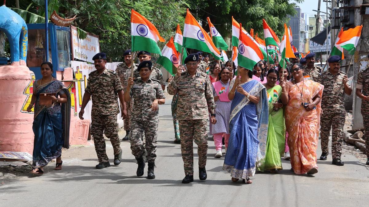 CRPF 77th Battalion organises Har Ghar Tiranga rally