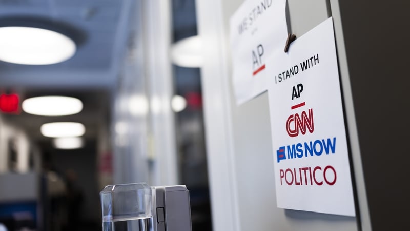 Major US broadcasters halt pooled Trump coverage over ban