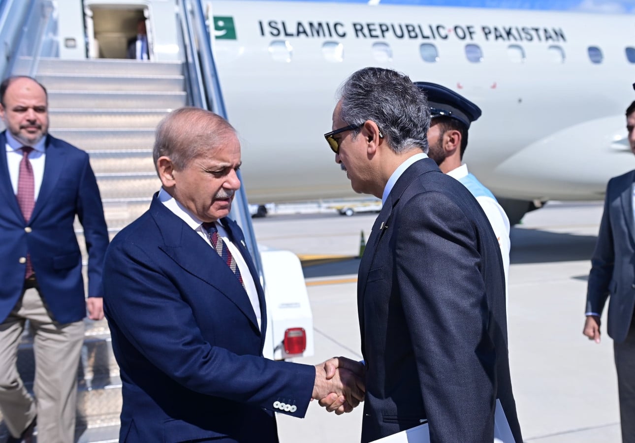 PM Shehbaz arrives in New York to attend 81st UNGA session amid Middle East crisis