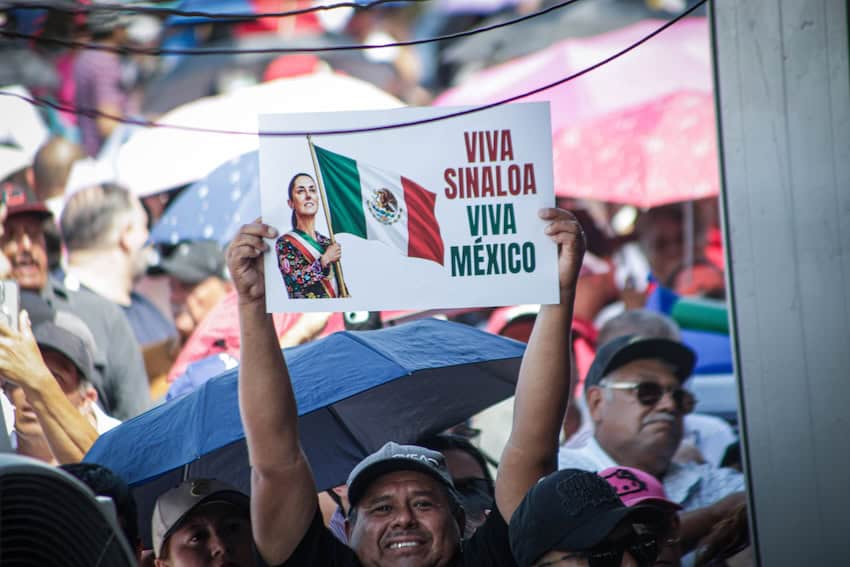 Sheinbaum pledges continued military support for Sinaloa, again blaming US involvement for the state’s violence
