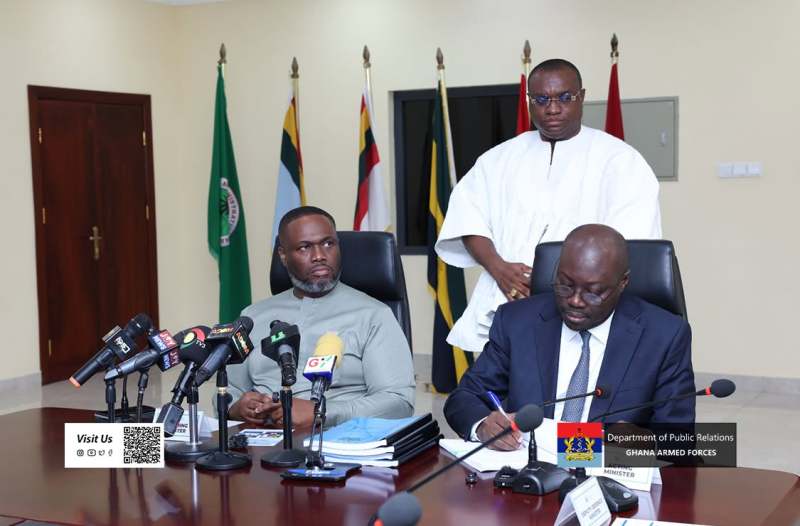 Kenneth Gilbert Adjei assumes office as Defence Minister
