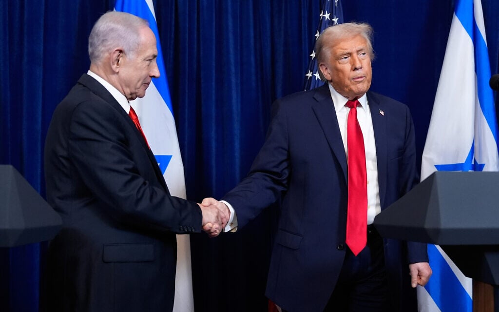 Trump said to call Netanyahu ‘his own worst enemy’ as PM vies for election endorsement