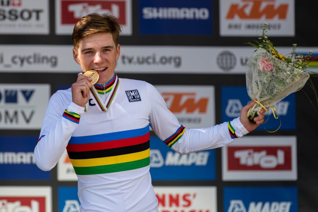 Remco Evenepoel Wins Fourth Straight World Time Trial Title in Montreal