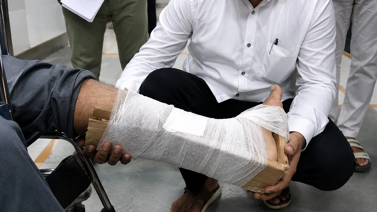 KDMC Suspends Rukminibai Hospital Worker For Allegedly Giving Cardboard Support Instead Of Plaster