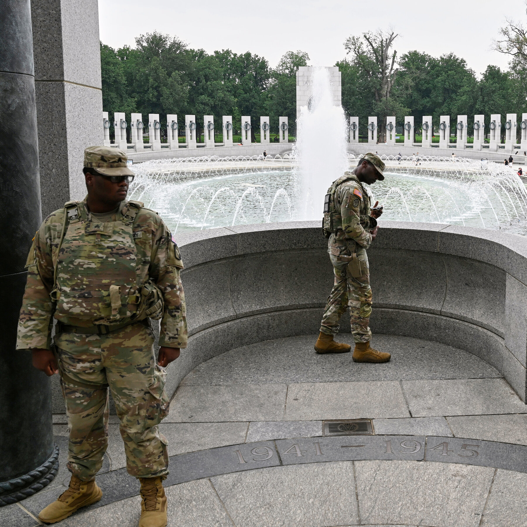 DOJ Charges Kentucky Woman in World War II Memorial Vandalism Case
